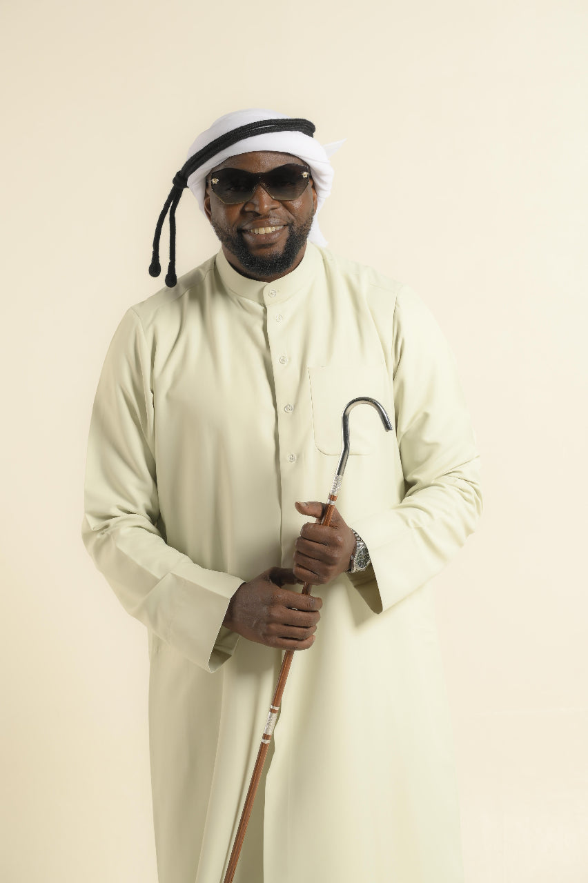 Swag Reloaded Kuwaiti In Pistachio Haze Kandura — 24K | The World’s Most Wanted Kandura