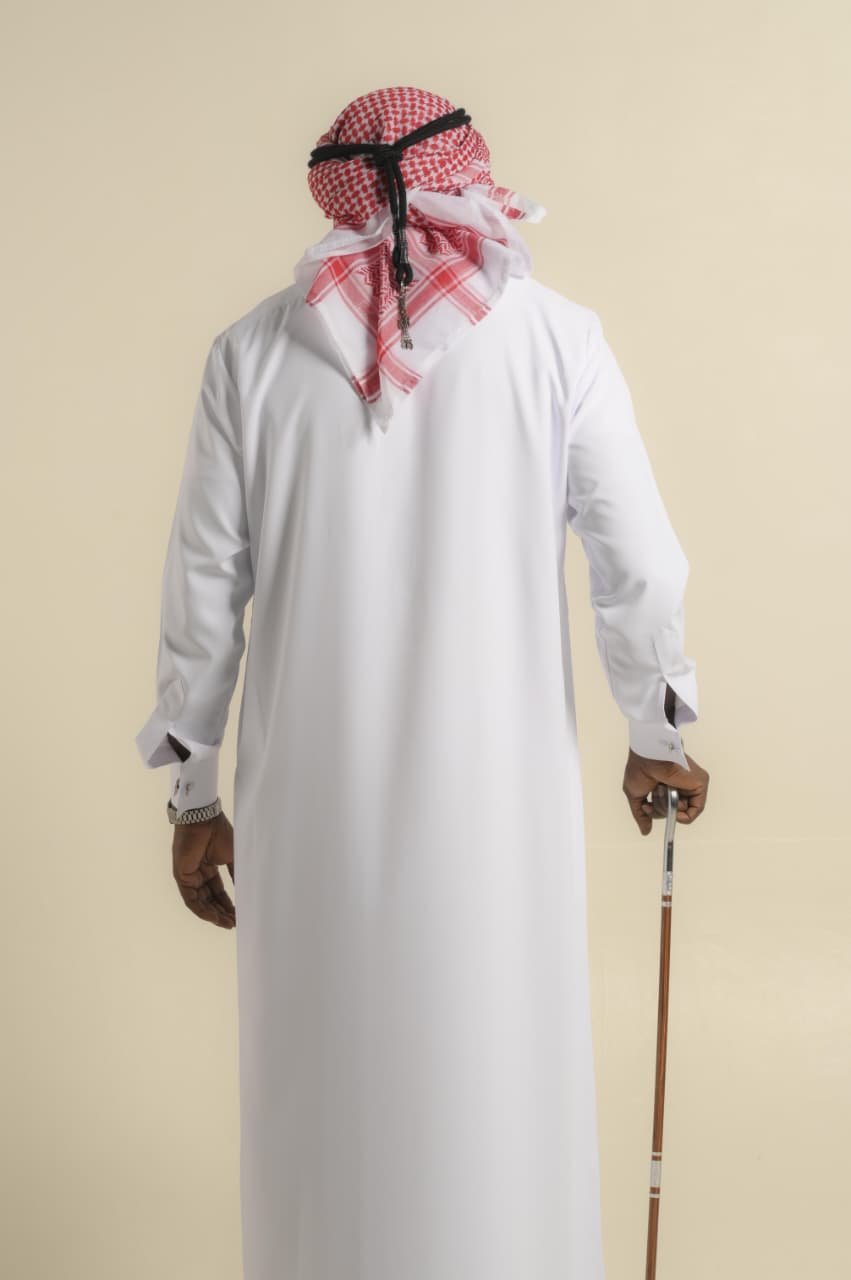 Desert Crown Classic White In Kingdom Cut Kandura — 24K | The World’s Most Wanted Kandura